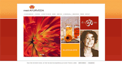 Desktop Screenshot of med-ayurveda.de